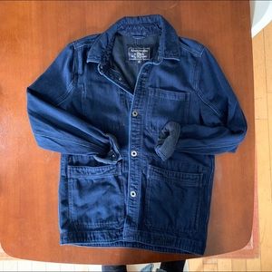 Abercrombie & Fitch Denim Chore Coat